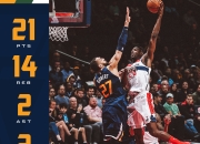 开云体育官方网站-热火B队血洗奇才，戈贝尔一己之力扛起全队