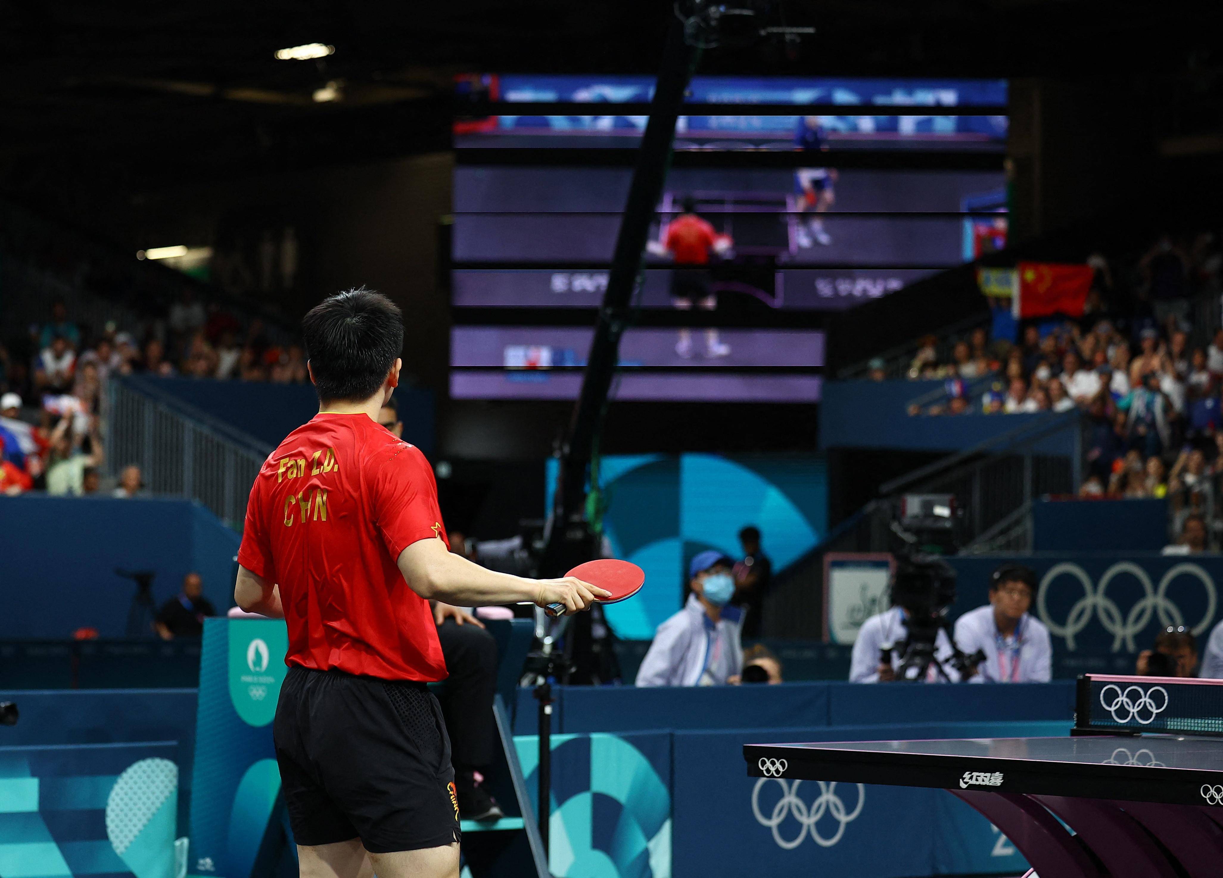 关于法国乒乓球队险胜英国乒乓球队，樊振东绝境逆转的信息