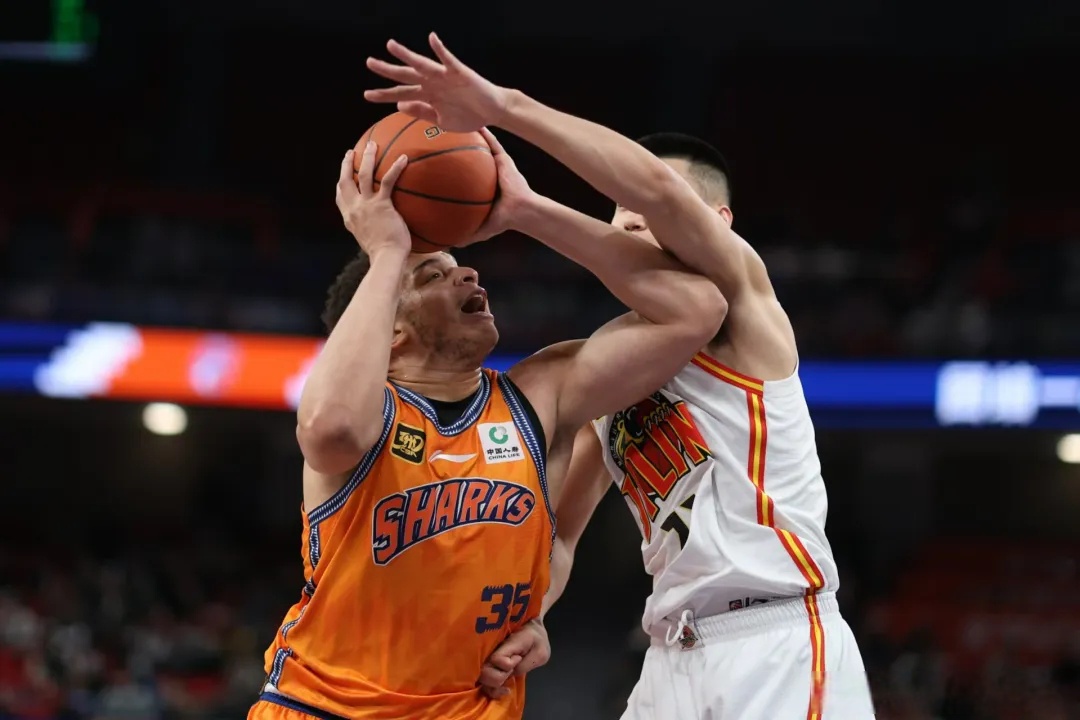 上海大鲨鱼队客场打败对手，稳固前四名位置的简单介绍